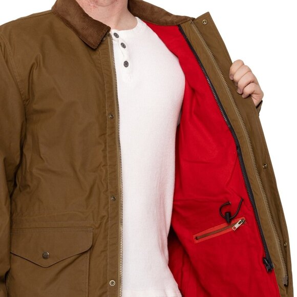 FILSON Ducks Unlimited Mens 3XL Cover Cloth Mile Marker Coat/Jacket Tan NEW $395 - Picture 10 of 12